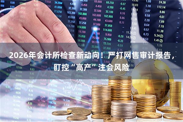 2026年会计所检查新动向！严打网售审计报告，盯控“高产”注会风险